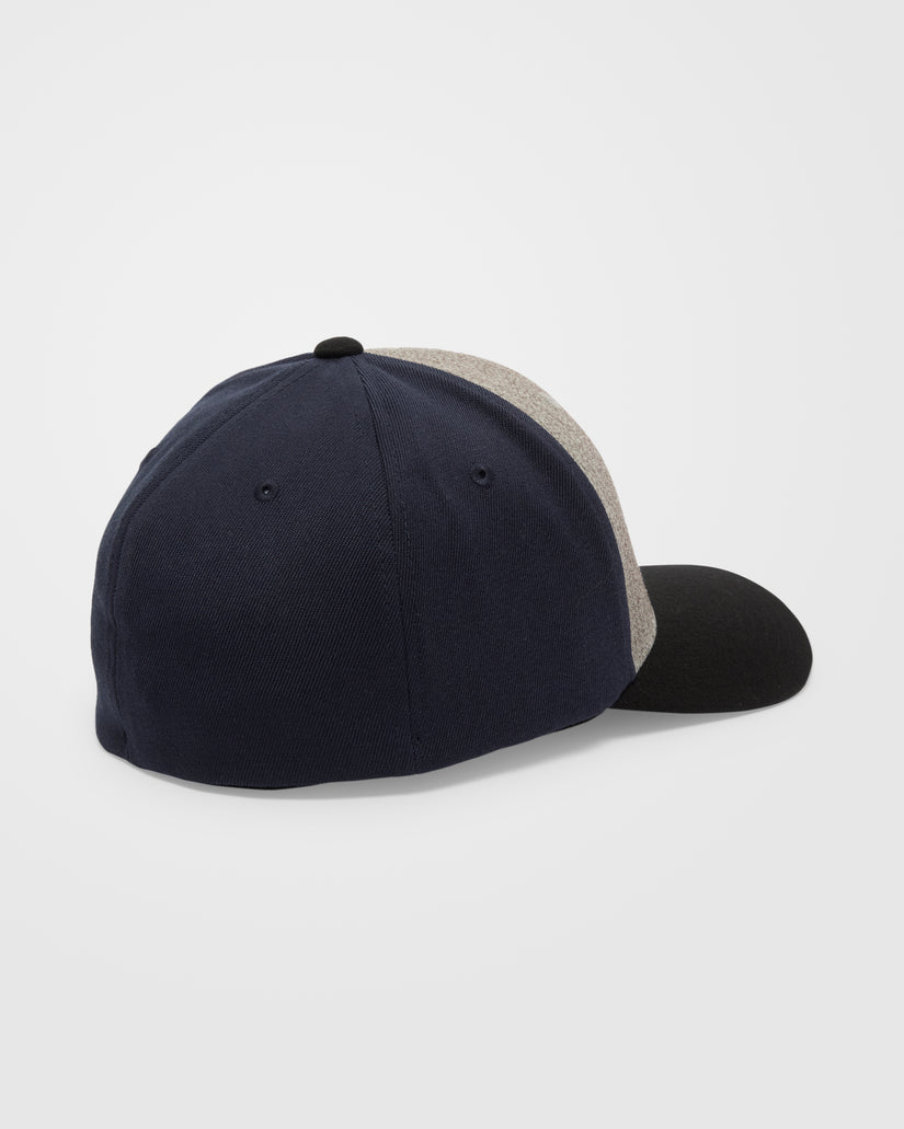 Casquette Full Stone Heather Flexfit - Storm Blue