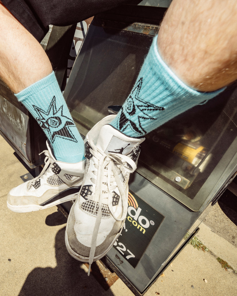 Chaussettes Volcom Ent - RESIN BLUE
