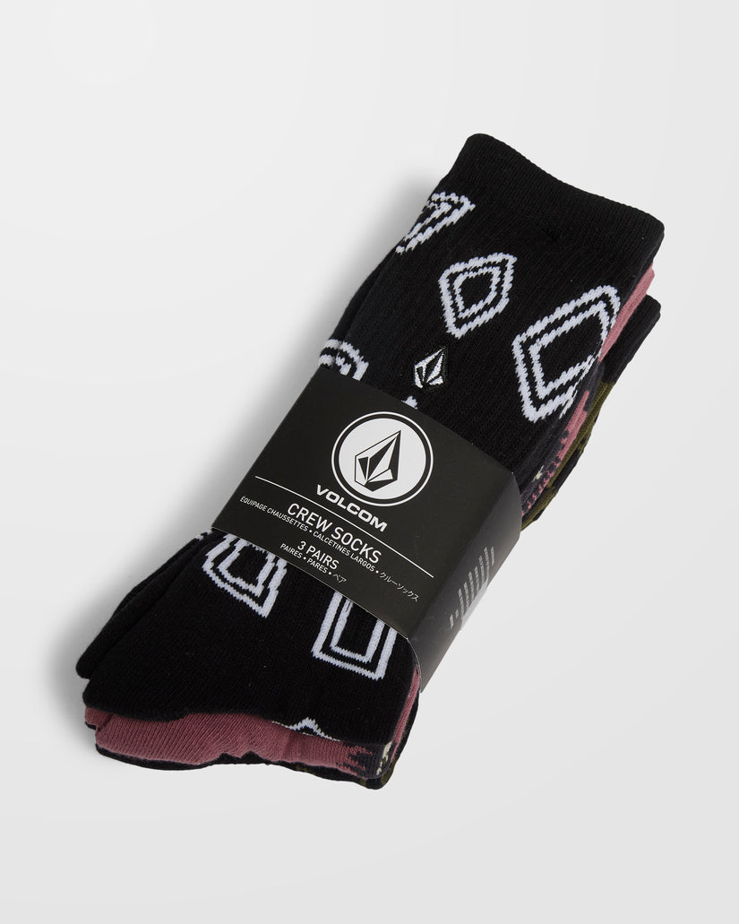 Chaussettes Print Mixer (3 paires) - Multi