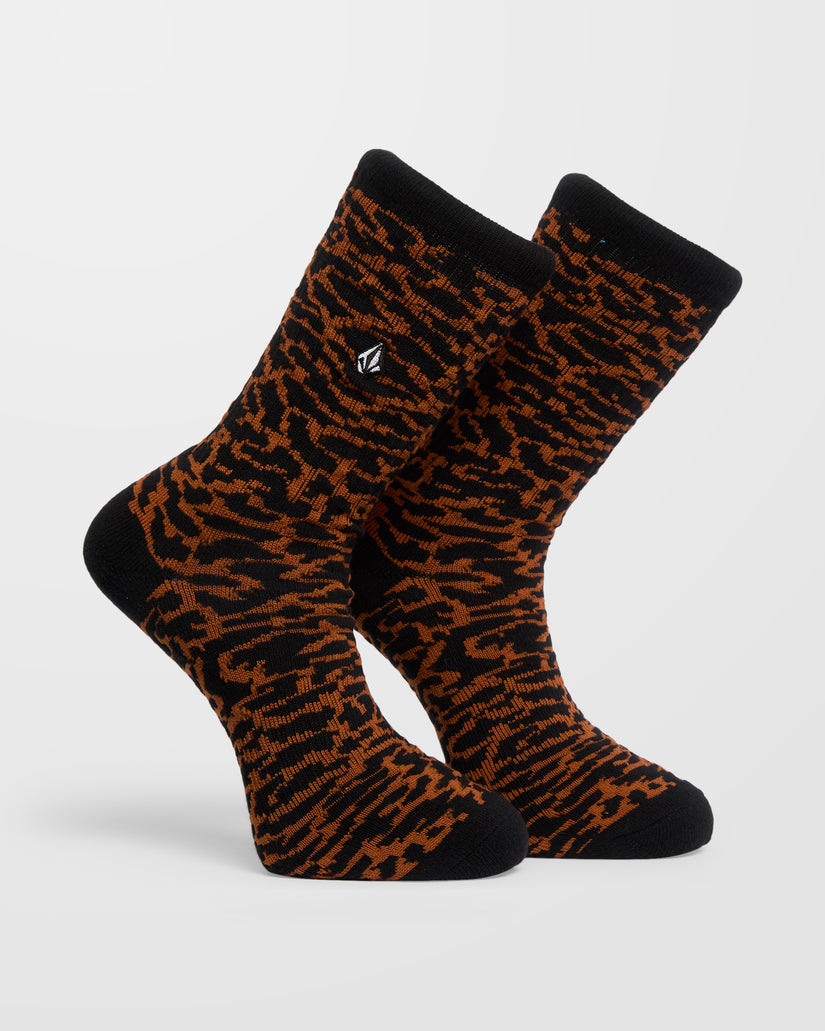 Chaussettes Utopias - Brown Horn
