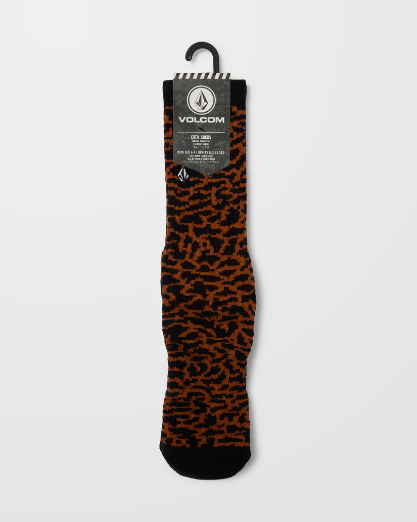 Chaussettes Utopias - Brown Horn