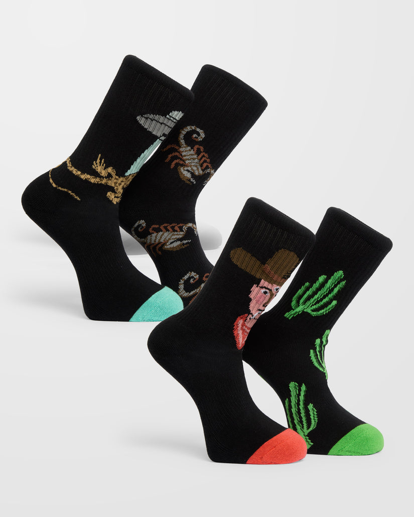 Chaussettes Mickey Mason (2 paires) - Multi
