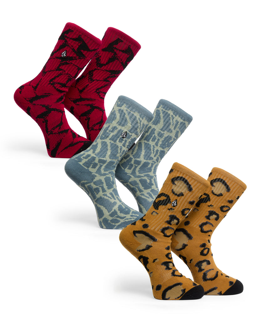 Chaussettes Print Mixer 2 (3 paires) - Mix