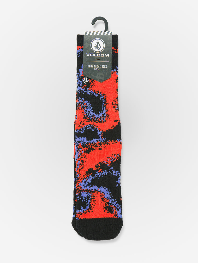 Chaussettes Stoney Shred - BRIGHT RED