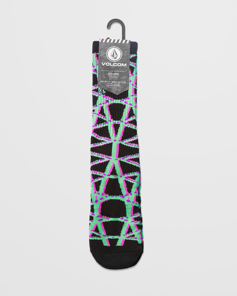 Chaussettes Printa Stone - Black