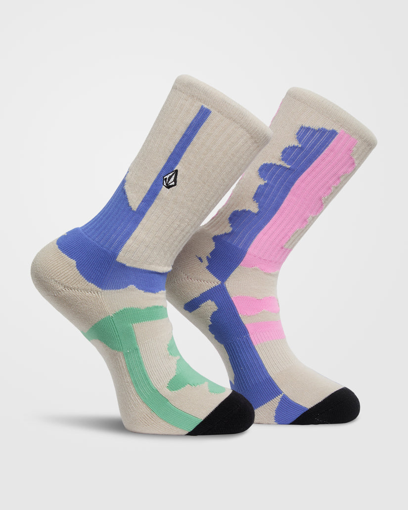 Chaussettes Carrau Print Mixer (3 paires) - Multi