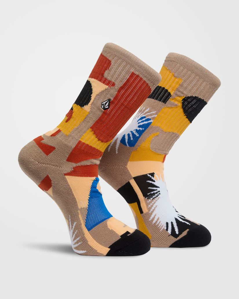 Chaussettes Carrau Print Mixer (3 paires) - Multi
