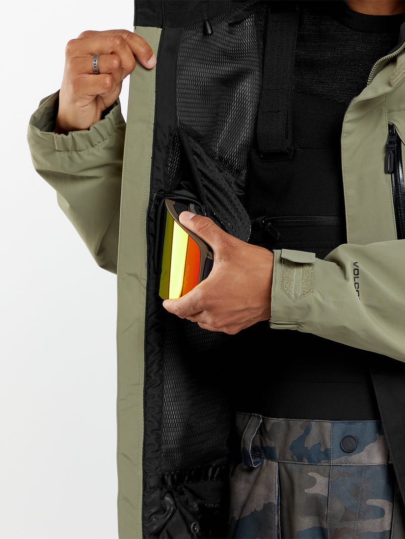Veste Gore-Tex L Insulated - LIGHT MILITARY