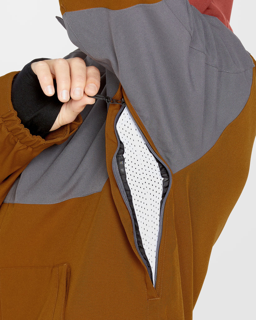 Veste Brighton Full Zip - Caramel