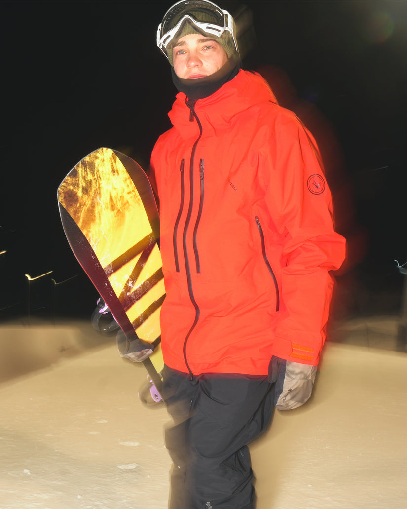 Veste Gore-tex Pro Shell Anyox Guide - Orange Shock