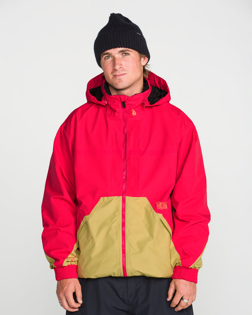 Veste Longo Gore-Tex - Bright Cherry