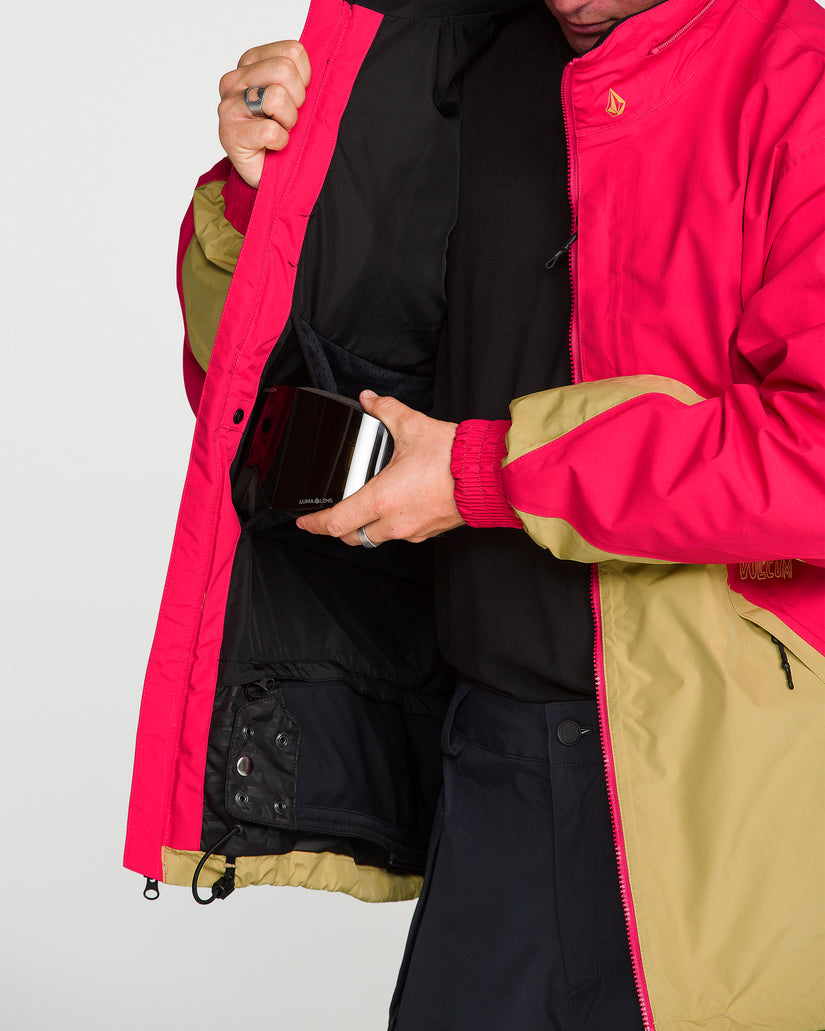 Veste Longo Gore-Tex - Bright Cherry