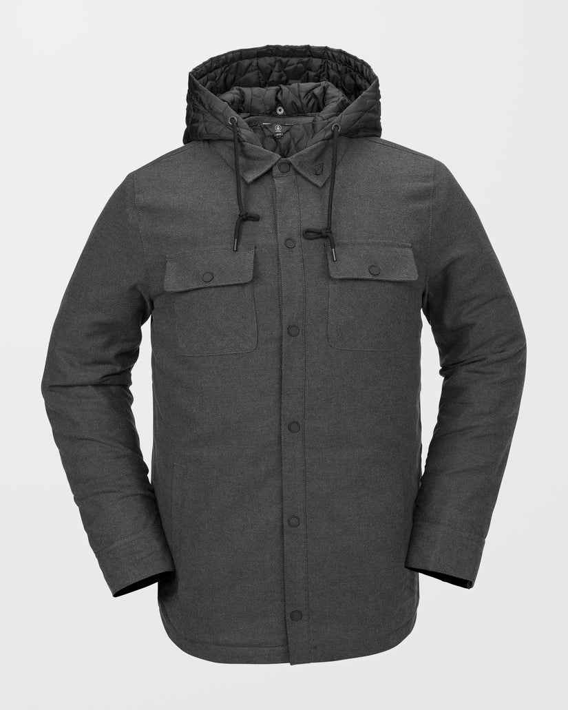 Veste Insulated Riding Flannel - Heather Black