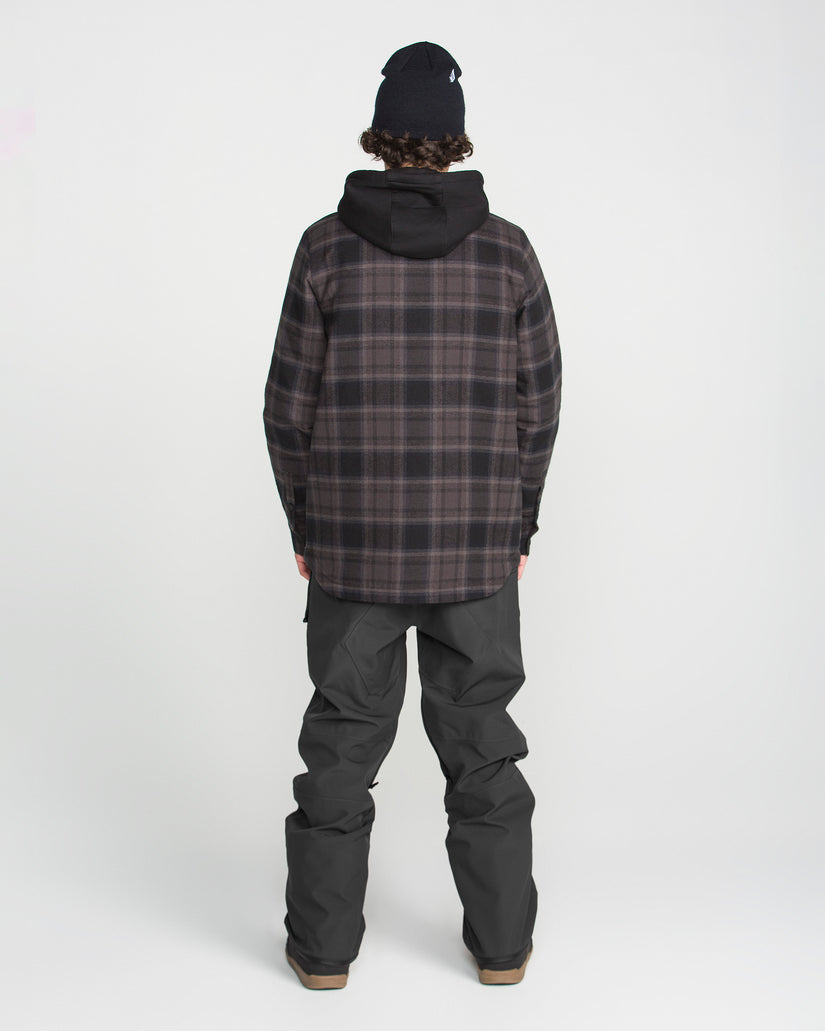 Veste Enson Insulated Riding Flannel - Black