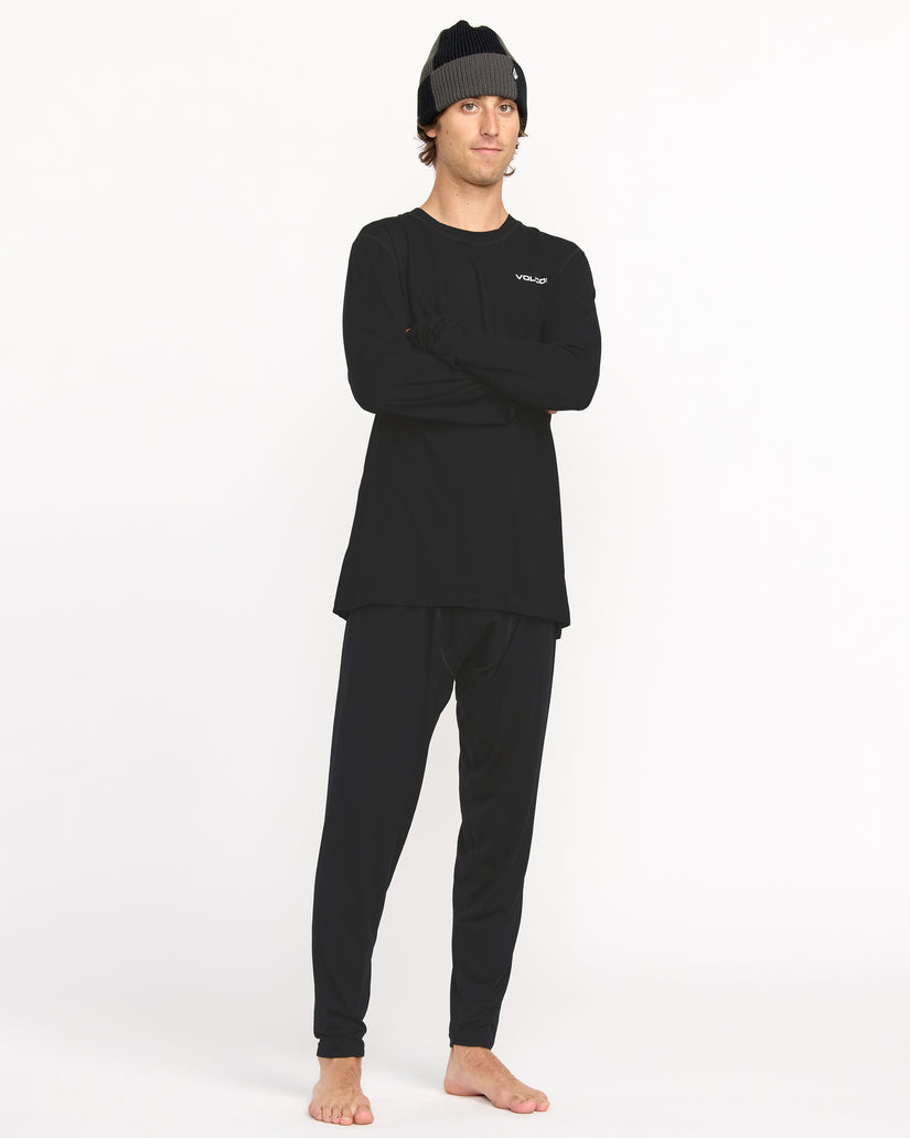 Pantalon première couche M Merino Blend - Black