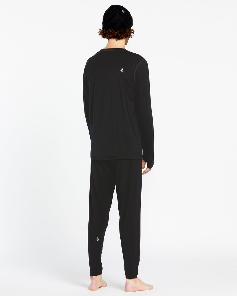 Pantalon première couche M Merino Blend - Black