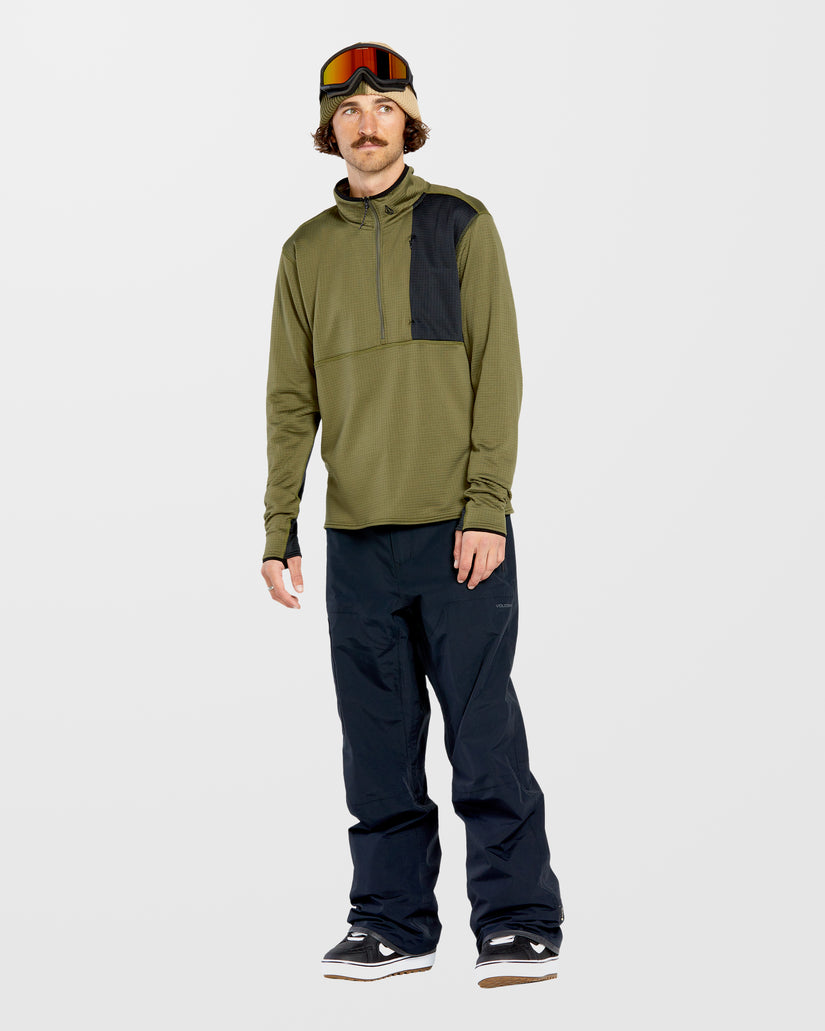 Sweat Gridlock Second Layer Fleece - Ivy