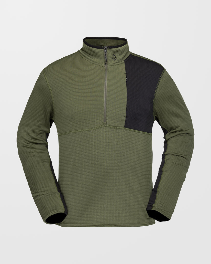 Sweat Gridlock Second Layer Fleece - Ivy