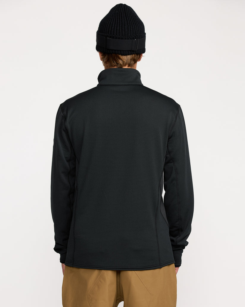 Sweat à col montant Gridlock - Black