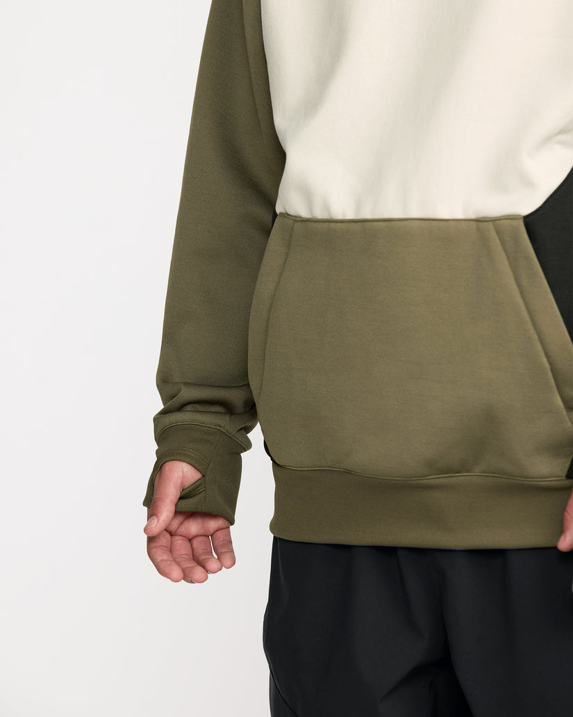 Sweat à capuche Hydro Riding - Military