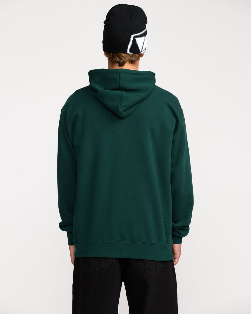 Sweat à capuche Essential - Black Green