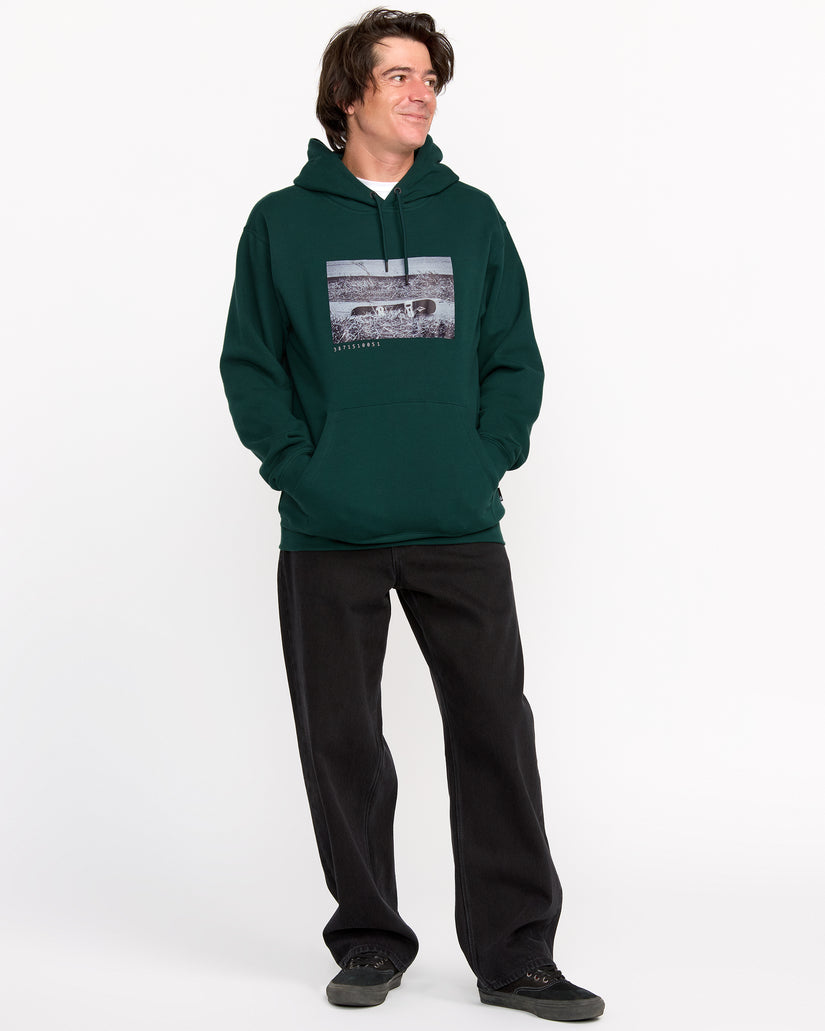 Sweat à capuche Essential - Black Green