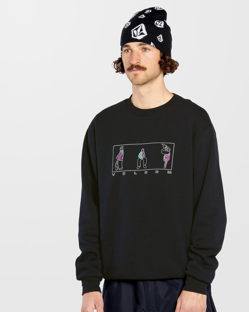 Sweat Essential Fleece - Black
