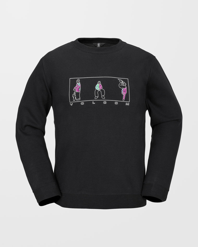 Sweat Essential Fleece - Black