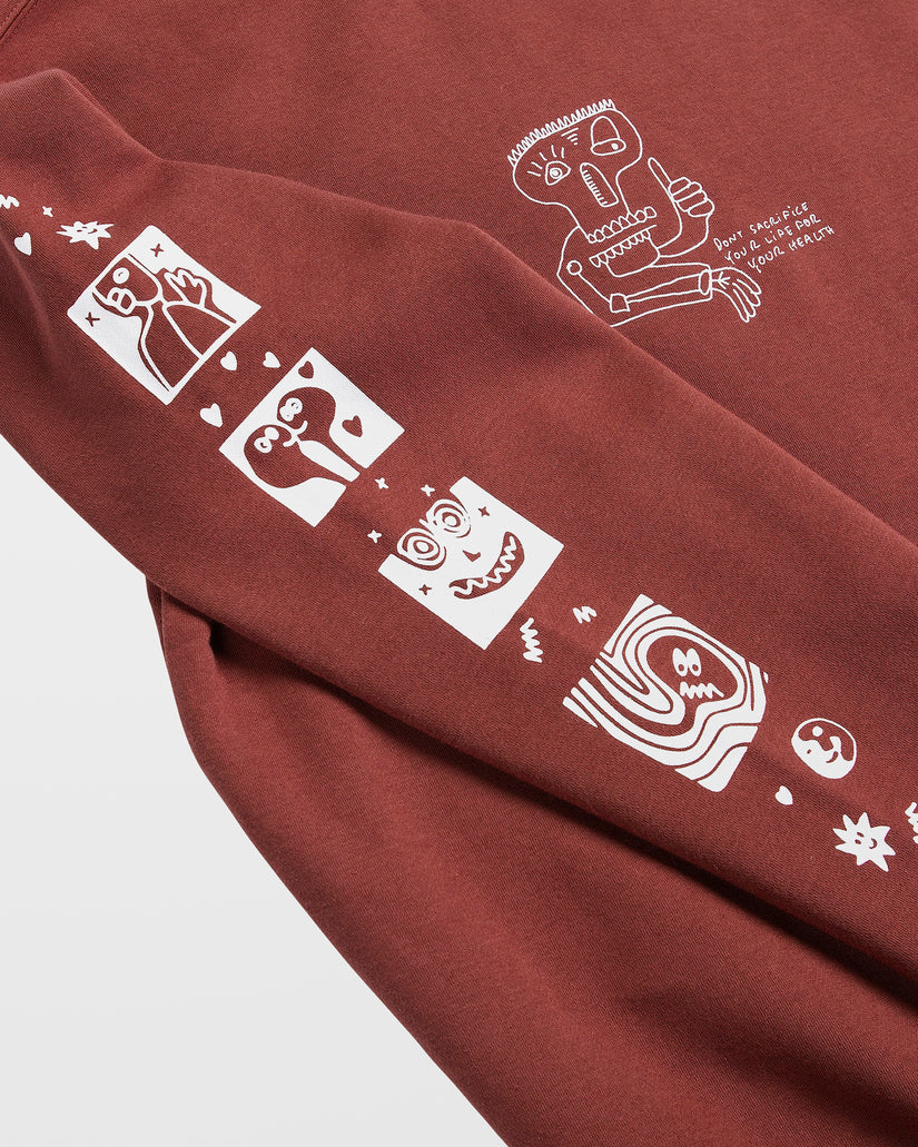 Sweat Essential Fleece - Redwood