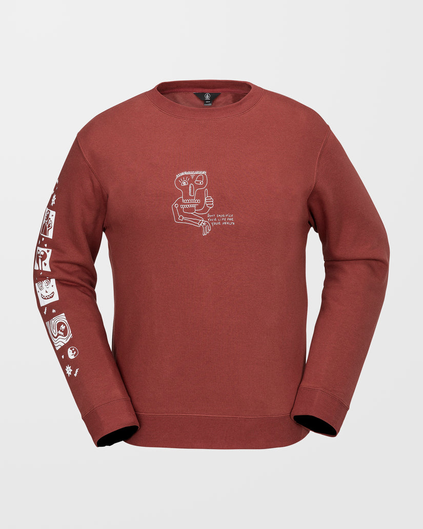 Sweat Essential Fleece - Redwood