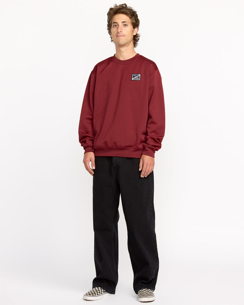 Sweat en molleton Hydro - Burnt Red