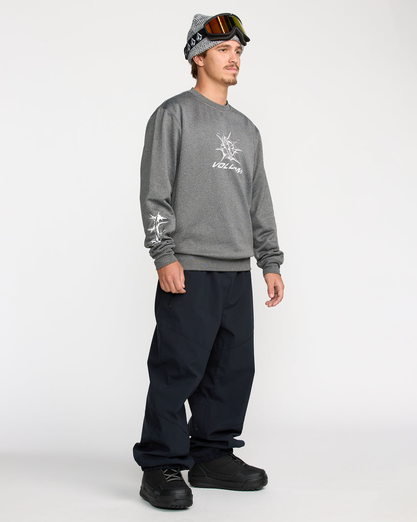 Sweat en molleton Hydro - Heather Black