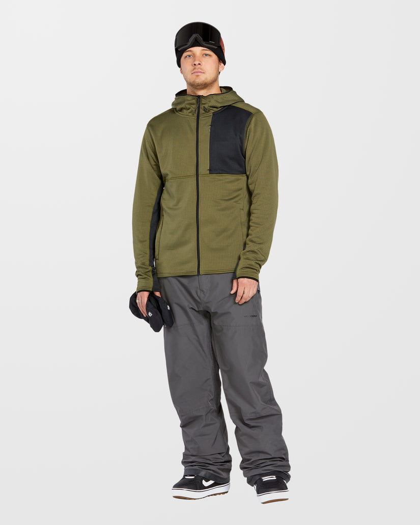 Sweat à capuche Gridlock Full Zip - Ivy