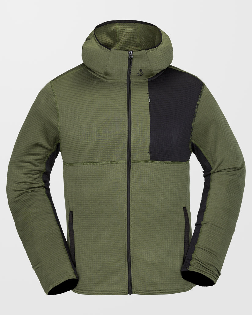 Sweat à capuche Gridlock Full Zip - Ivy