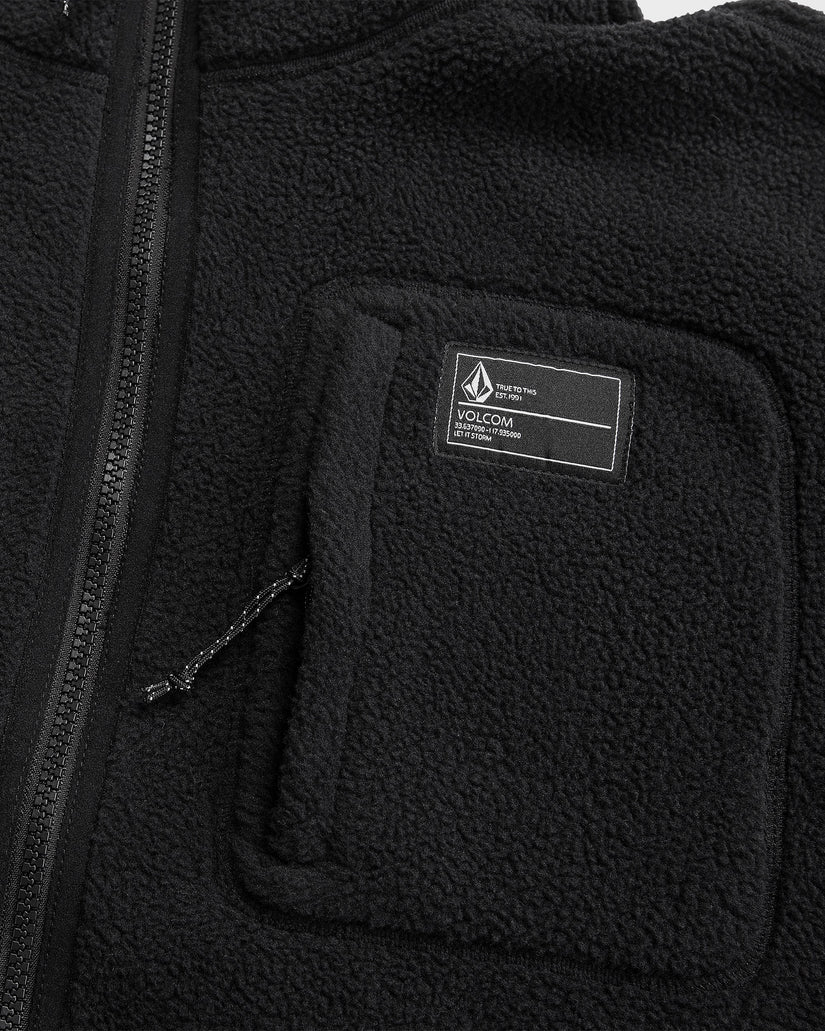 Veste Fleecer Full Zip - Black