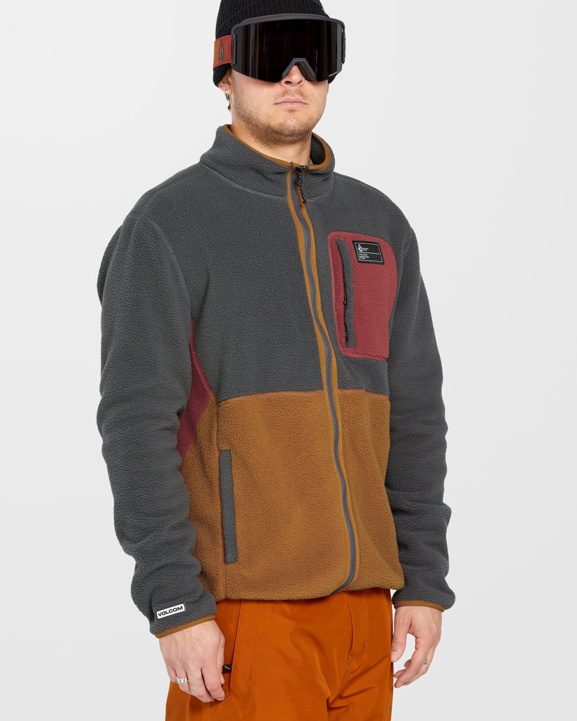Veste Fleecer Full Zip - Charcoal