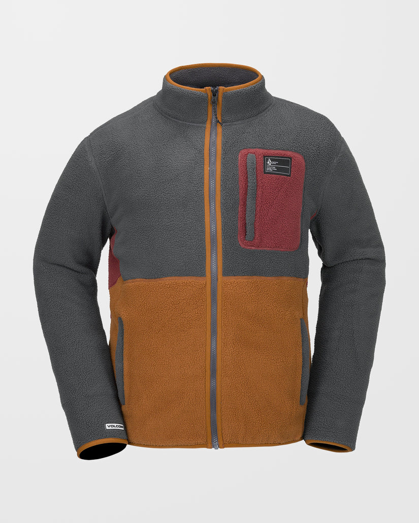 Veste Fleecer Full Zip - Charcoal