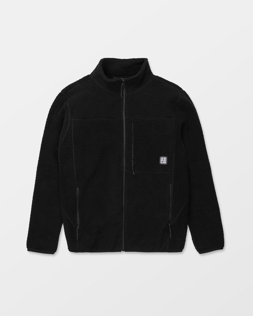 Veste Nelson Sherpa Full Zip - Black
