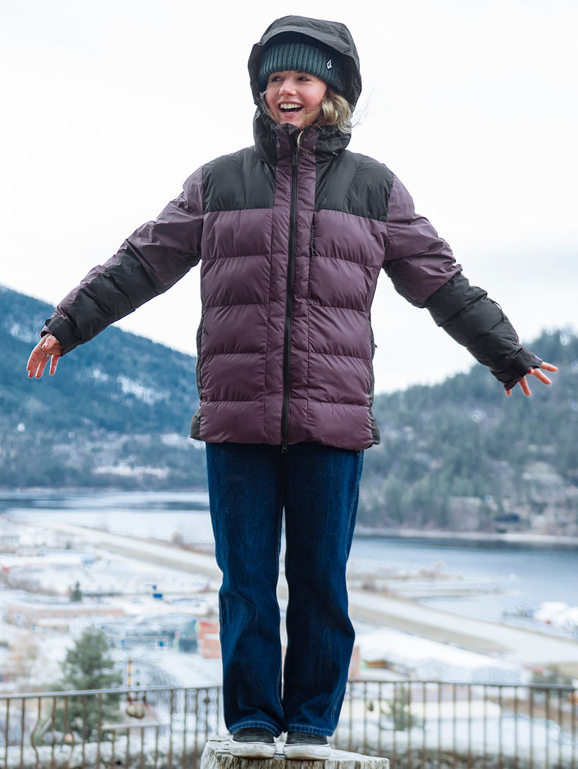Veste Puffleup - BLACKBERRY