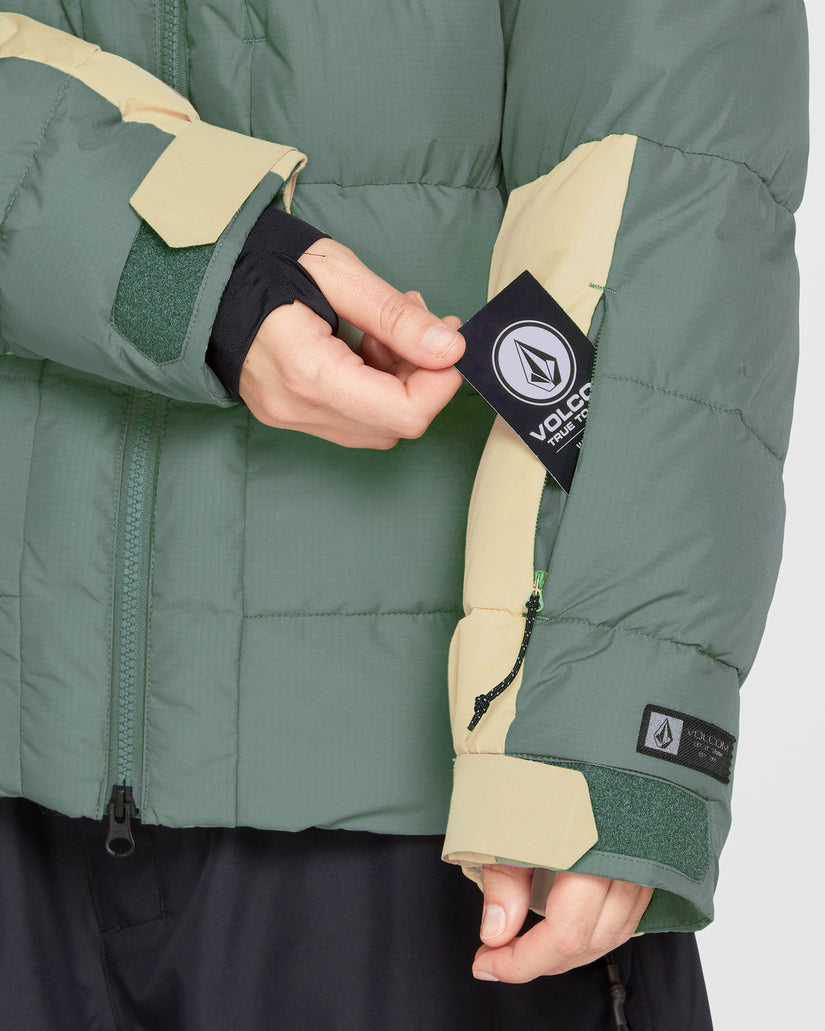 Veste Puffleup - Lichen Green