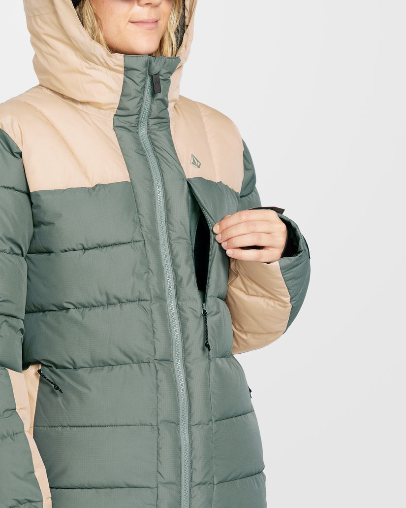 Veste Puffleup - Lichen Green