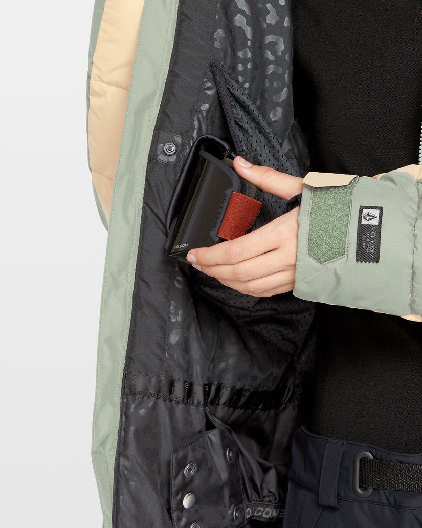 Veste Puffleup - Lichen Green