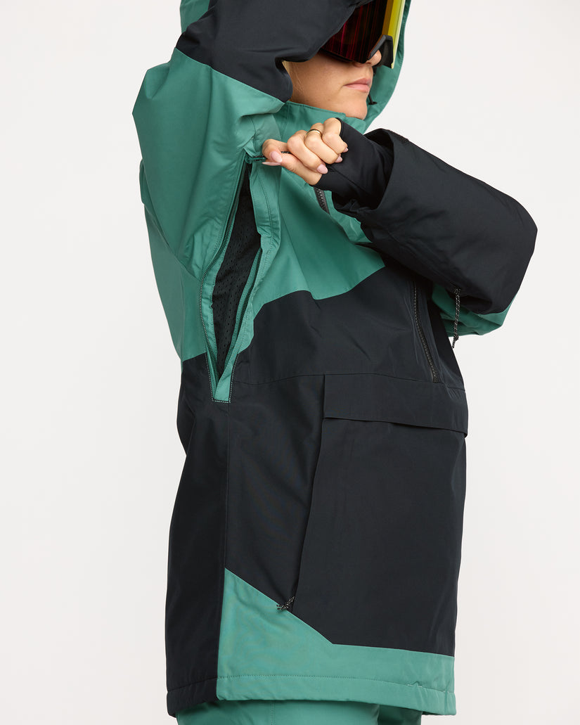 Veste Pullover Gore-tex insulated Fern - Spruce Green