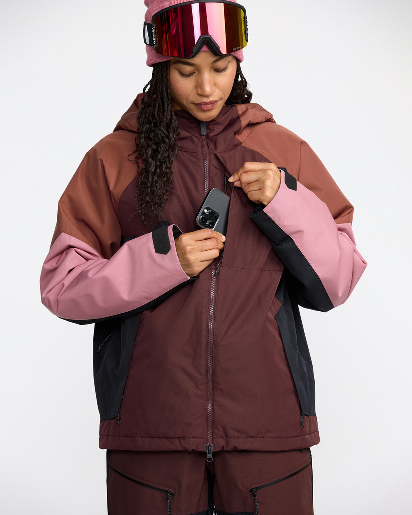 Veste Insulated Agate - Oxblood
