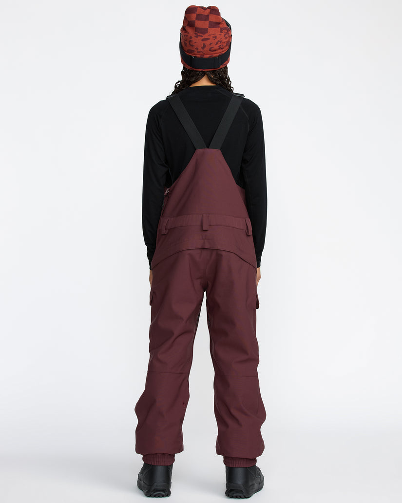 Salopette de Snow Creston 3D Stretch - Oxblood