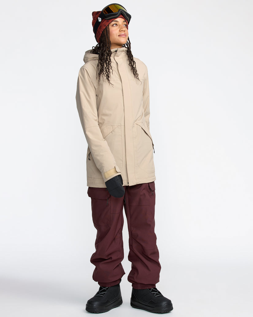 Salopette de Snow Creston 3D Stretch - Oxblood