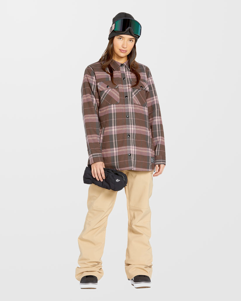 Veste Insulated Riding Flannel - Dusty Lavender