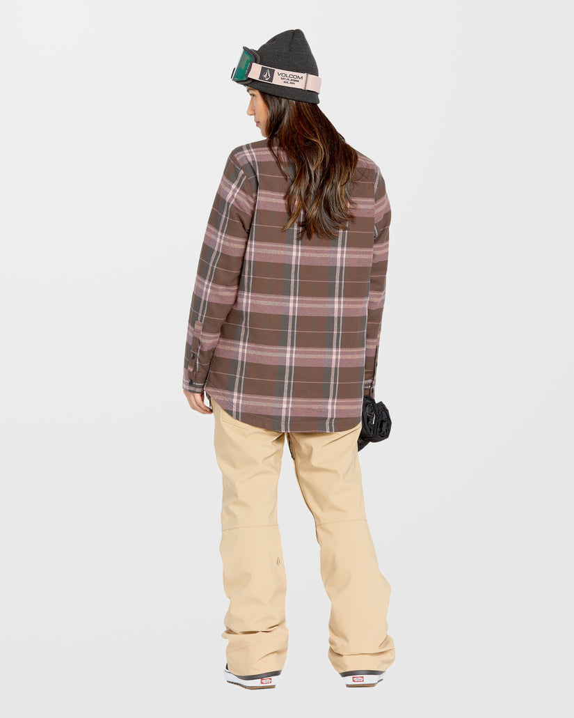 Veste Insulated Riding Flannel - Dusty Lavender