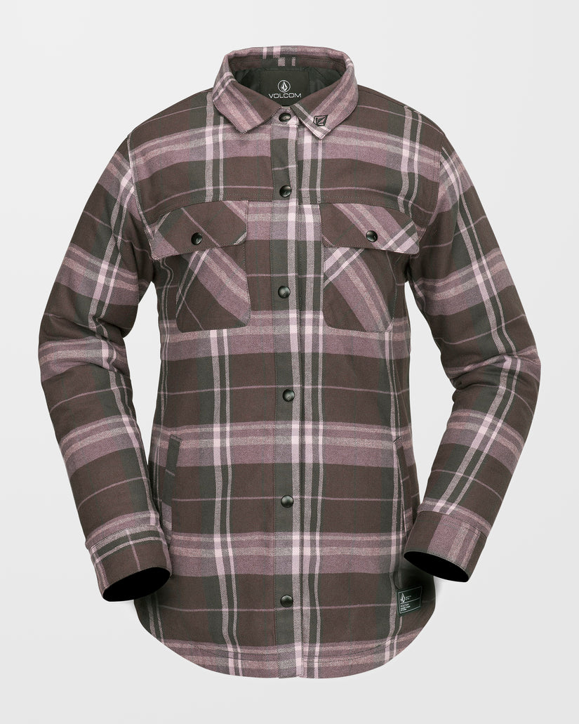 Veste Insulated Riding Flannel - Dusty Lavender
