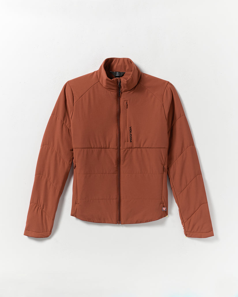 Veste zippée Evergreen - Henna